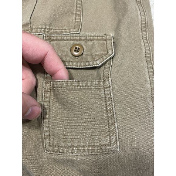 Cabela’s Outdoor Gear Men’s Tan Hiking Cargo Shorts Sz 42” Waist 100% Cotton - Picture 6 of 13
